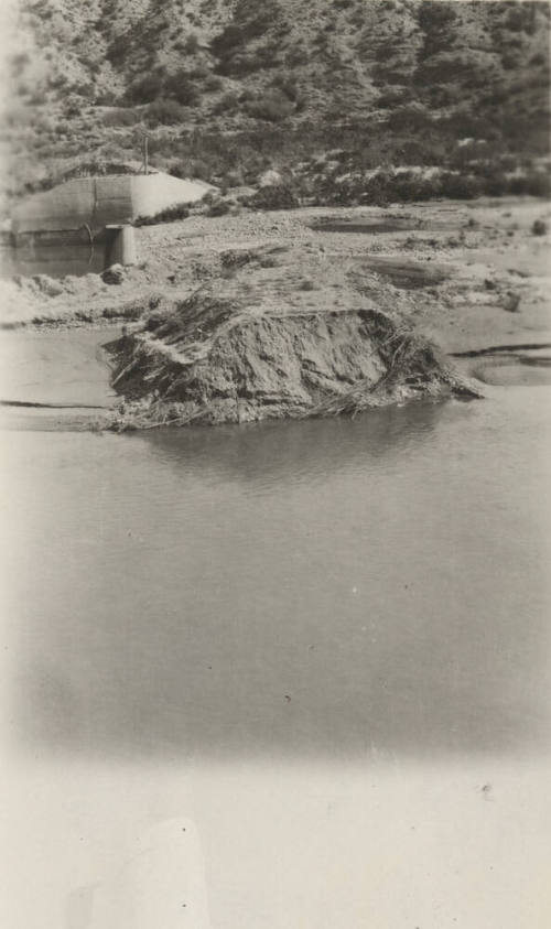 Photo-  Salt River Intake with running water