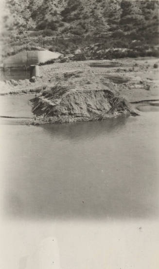 Photo-  Salt River Intake with running water