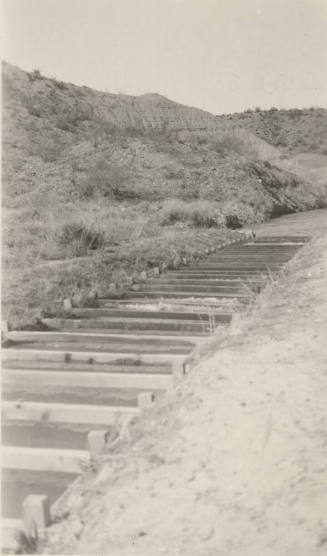 Photo- Power Canal flume just below the 9 mile post
