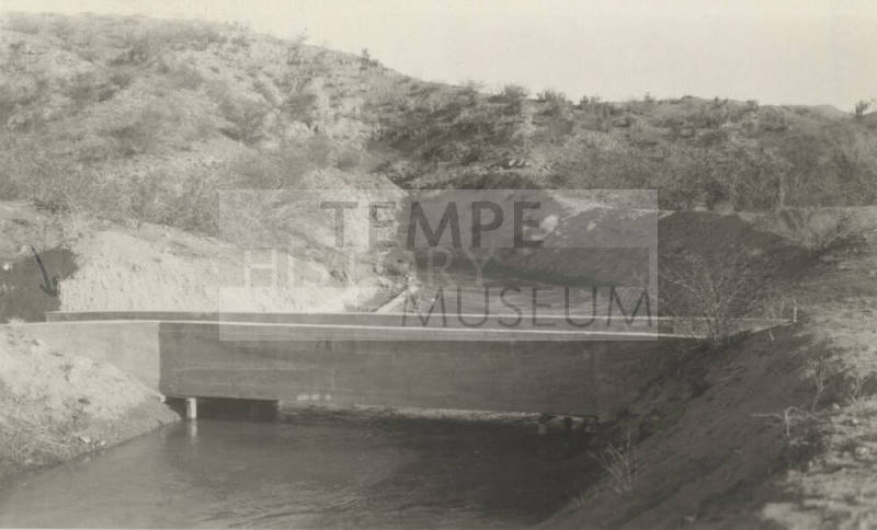 Photo- Power Canal overpass flume