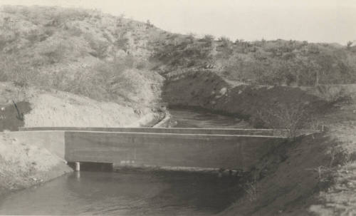 Photo- Power Canal overpass flume