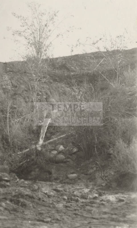 Photo- Chilton Tunnel flume of the Power Canal before repairs