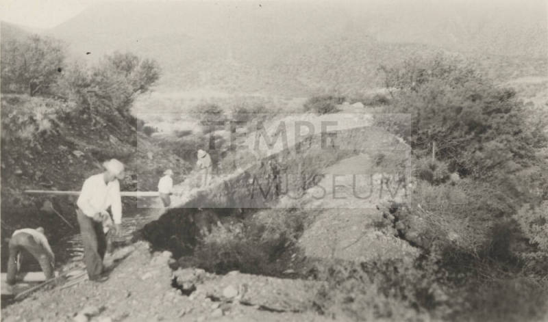 Photo- Roosevelt Power Canal and workers