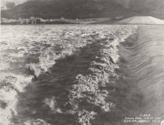 Photo- intake dam with running water
