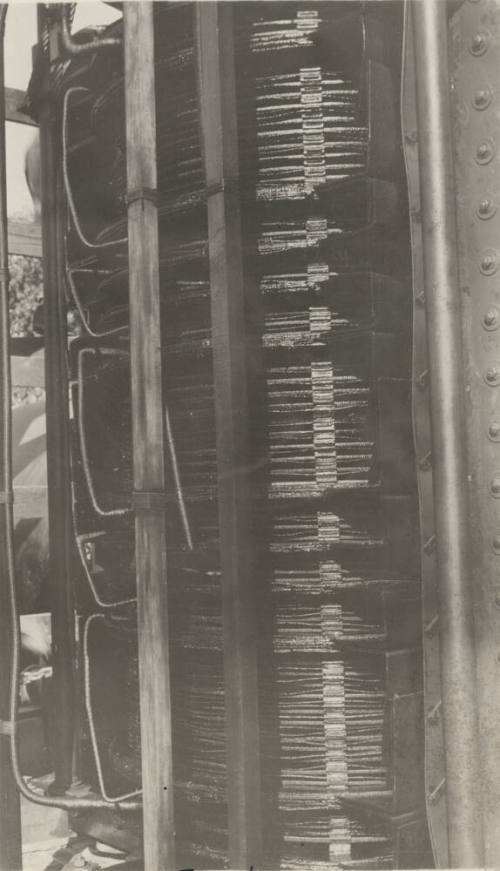 Photo- close up view of 110 KV transformer
