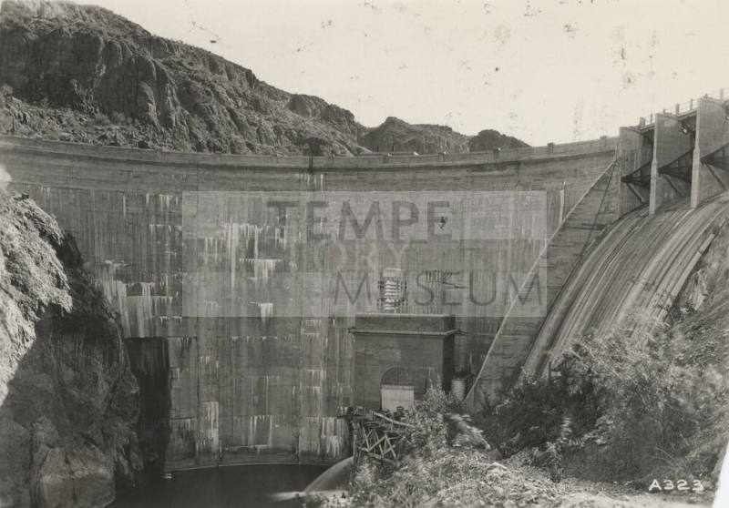Photo- dam at Mormon Flats