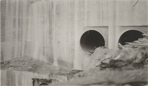 Photo- water out takes at Mormon Flat dam