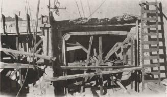 Photo- Penstock entrance at Mormon Flat dam