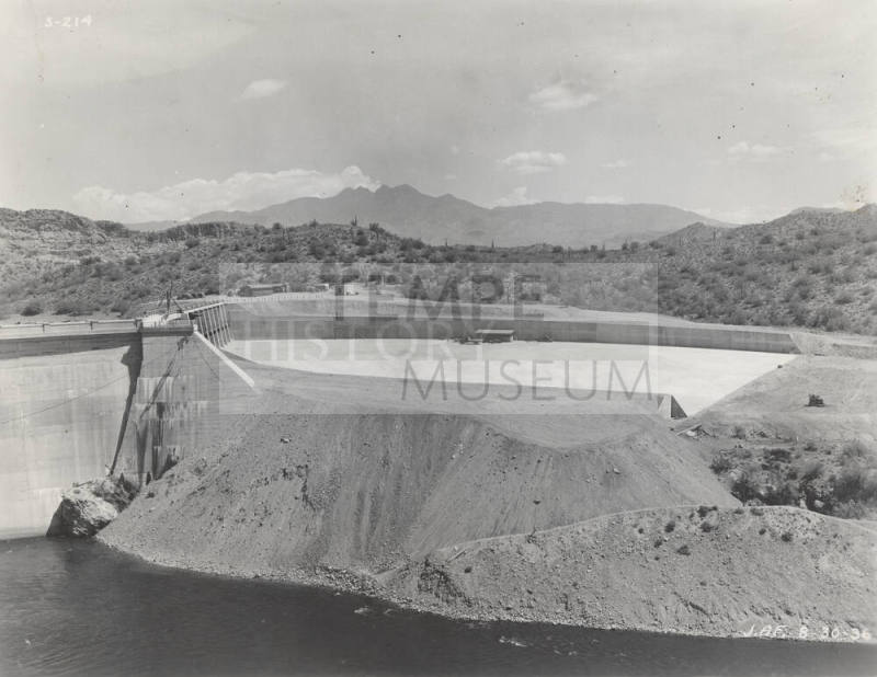 Photo- Stewart Mountain spillway channel