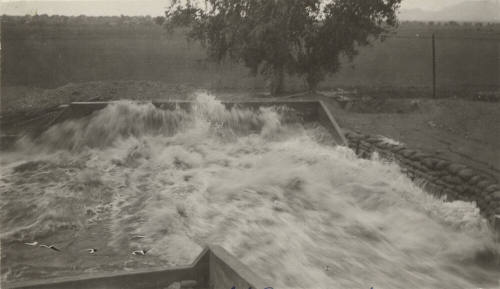 Photo- South Consolidated Power Plant- water discharge