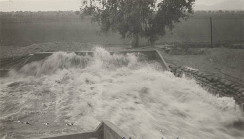 Photo- South Consolidated Power Plant- water discharge