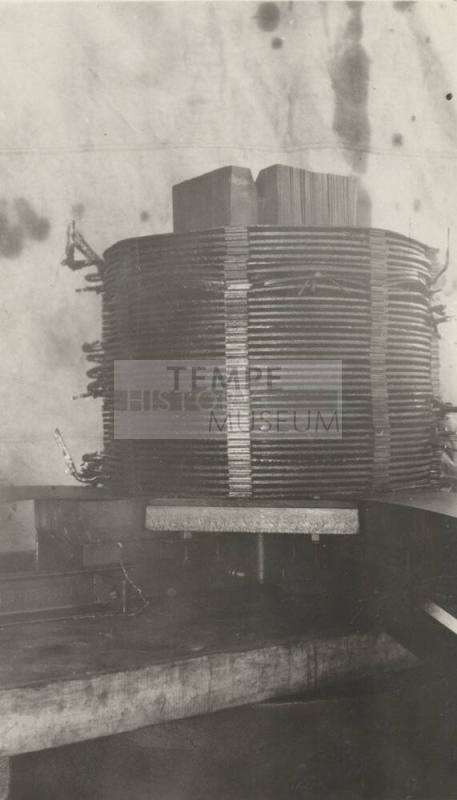 Photo- Chandler power plant transformer