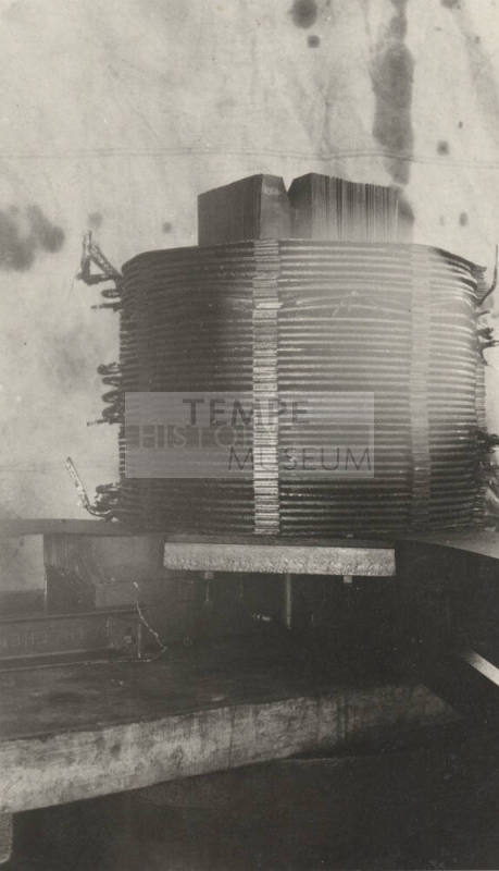 Photo- Chandler power plant transformer