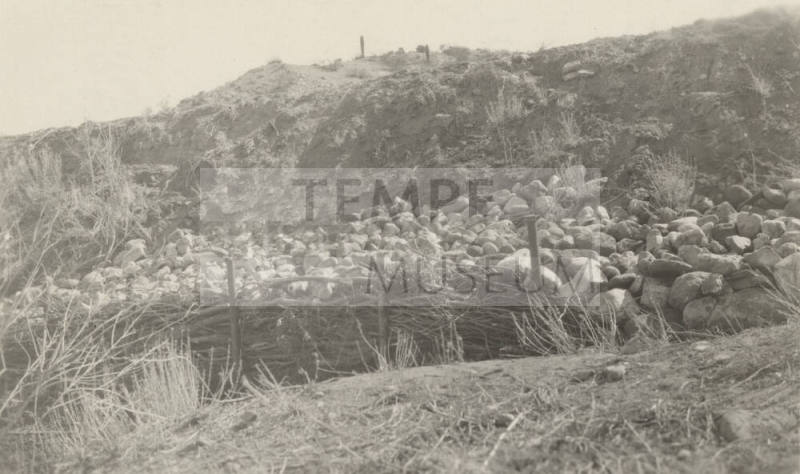 Photo- the bank of Power Canal between 9 mile post and flume