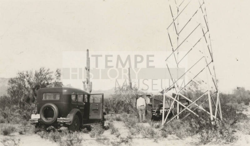 Photo- hot line maintenance on power lines