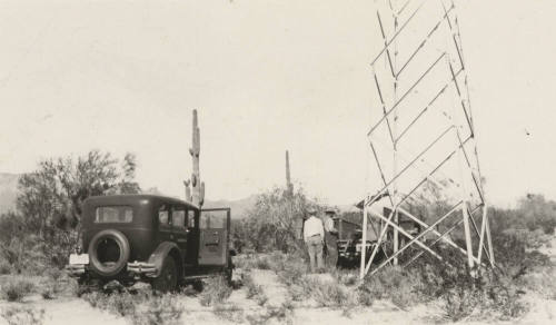 Photo- hot line maintenance on power lines