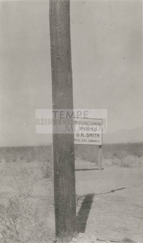 Photo- close up view of creosoted fir pole