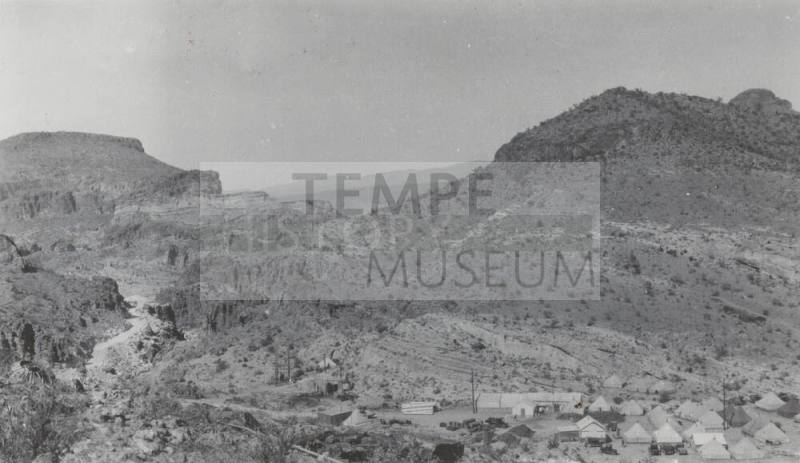 Photo- first Horse Mesa Road camp