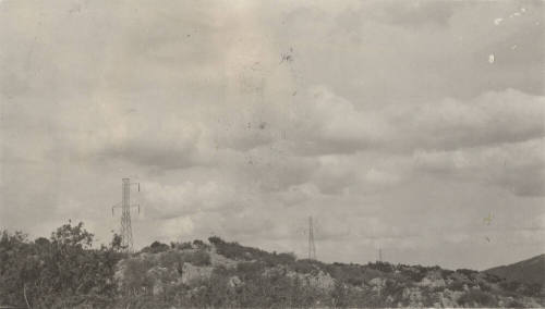 Photo-  overall view of three line towers