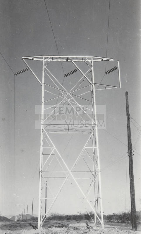 Photo- Goldfield-Superior completed line tower