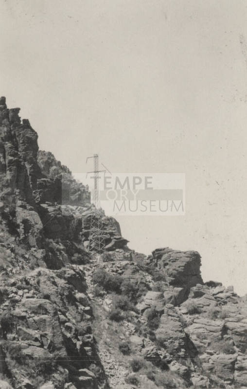 Miami, Superior line tower on side of mountain