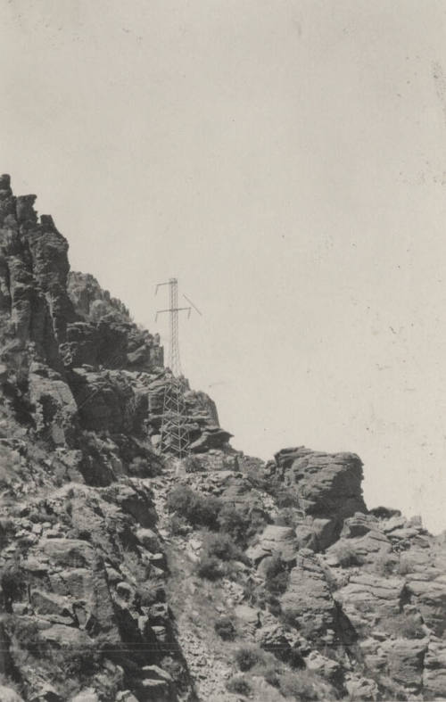 Miami, Superior line tower on side of mountain