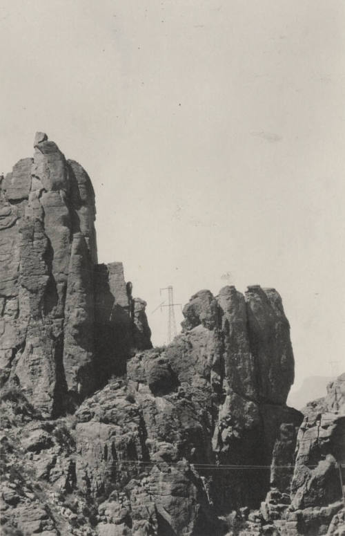 Miami, Superior line tower on rugged mountain