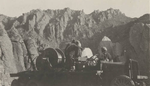 Stringing Wire over Rugged Mountain Terrain for the Miami-Superior Line