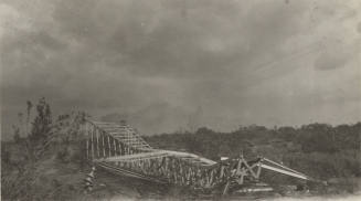 Damaged Line Tower apparently due to windstorm