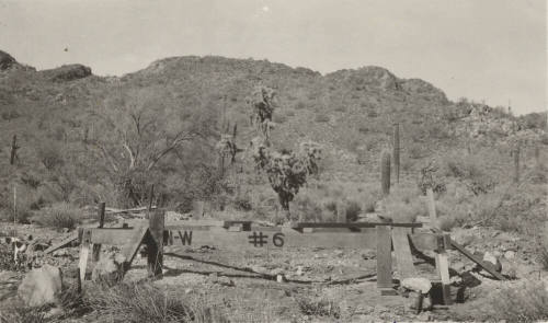 Wood Construction base for Goldfield-Superior Line