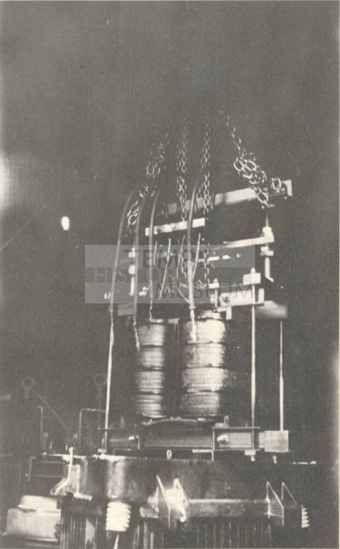 Photo- View of a KVA transformer from 22 E-OS