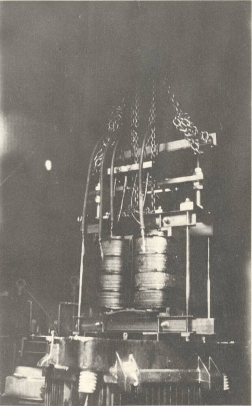 Photo- View of a KVA transformer from 22 E-OS