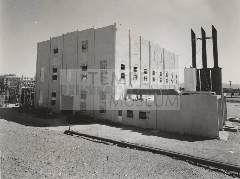 Photo- A view of the exterior of the Tempe Crosscut Power Plant