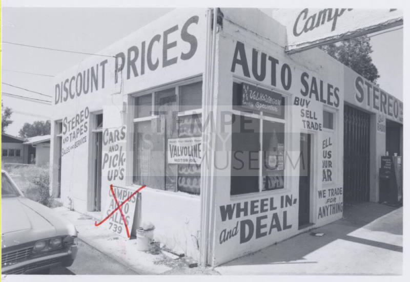 Campus Auto Sales - 739 East Apache Boulevard, Tempe, Arizona