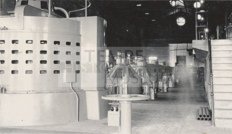 Photo-Interior view of Cross Cut Power Plant