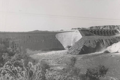 Stewart Mountain Dam - butterfly and needle valve water release