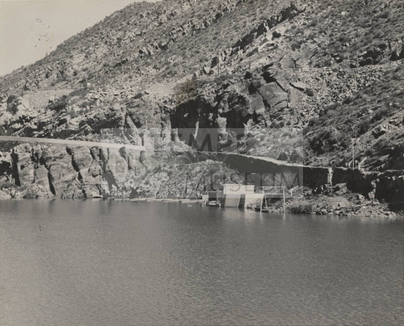 Photo-View of Roosevelt Lake at 228.73 feet elevation