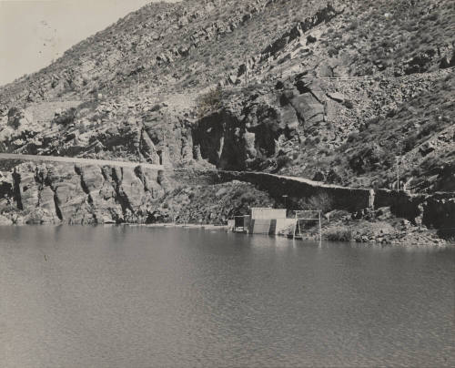 Photo-View of Roosevelt Lake at 228.73 feet elevation
