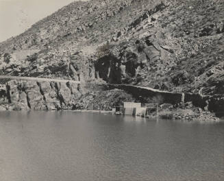 Photo-View of Roosevelt Lake at 228.73 feet elevation