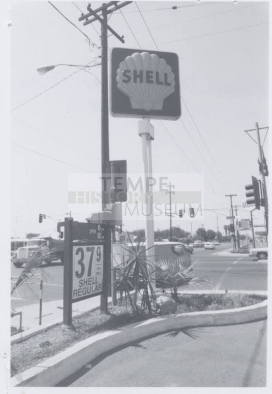 Shell Gasoline Station - 903 East Apache Boulevard, Tempe, Arizona