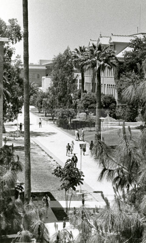 Tyler Mall 1968 at Arizona State University