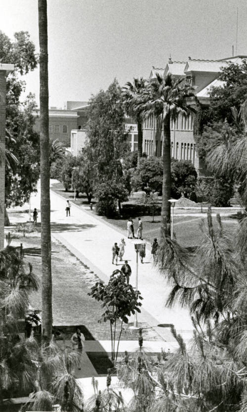 Tyler Mall 1968 at Arizona State University