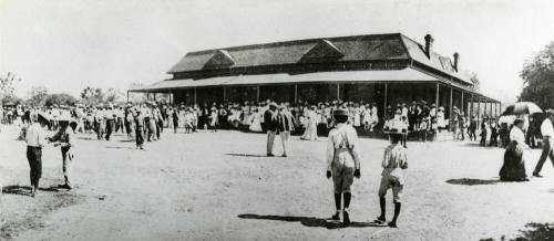 Arizona Territorial Normal School opened its doors February 8, 1886, Open House
