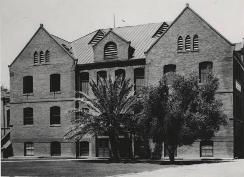 Auditorium constructed in 1909 showing east view of Arizona Normal School