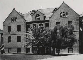 Auditorium constructed in 1909 showing east view of Arizona Normal School