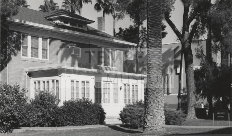Gammage House on Arizona State University used as Archives building