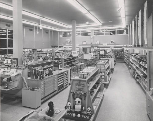 Interior of college bookstore at Arizona State University