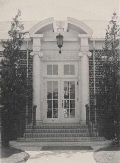 Front door to training school at Arizona State University