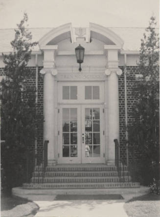 Front door to training school at Arizona State University