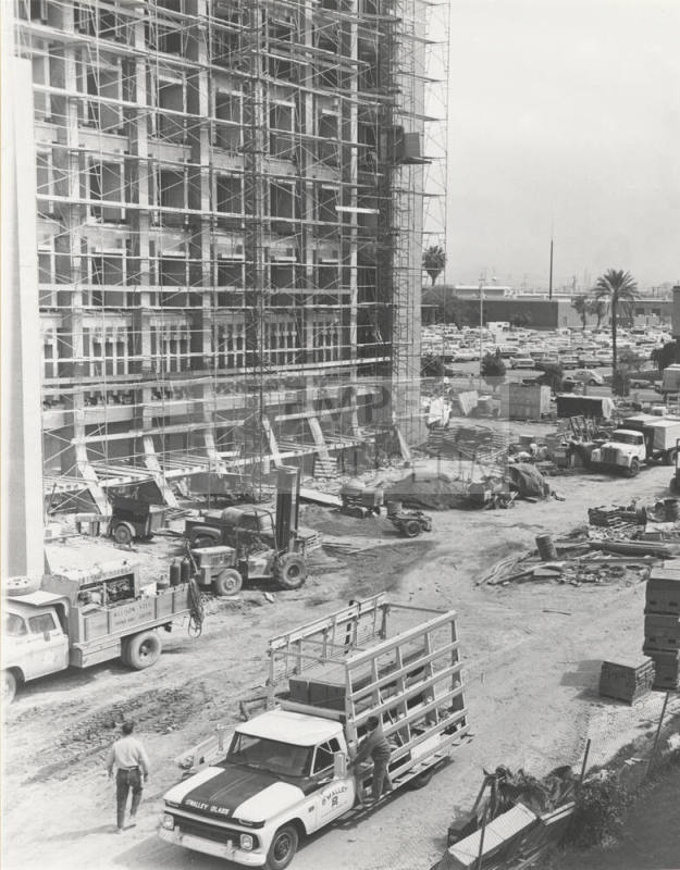Charles Wexler Mathematics building under construction at Arizona State University